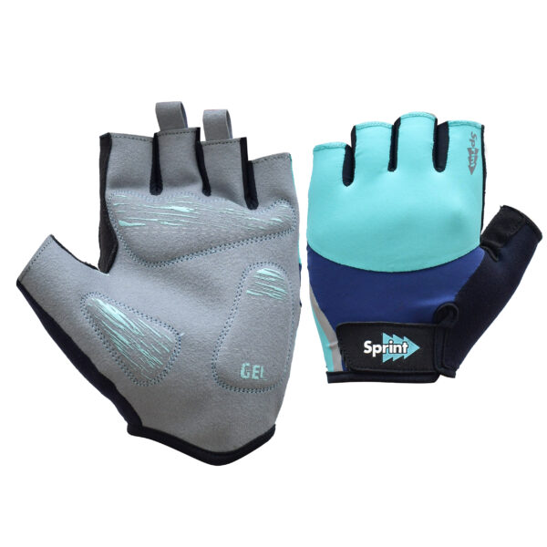 Art No : SS-425 </br>HALF FINGER CYCLING GLOVES