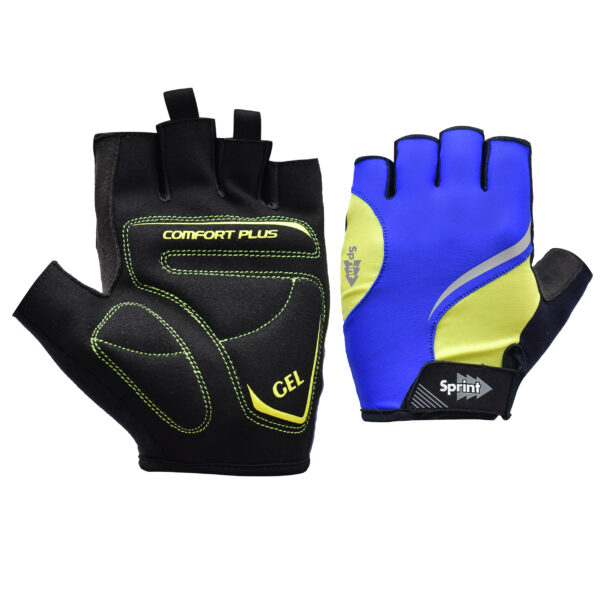 Art No : SS-421 </br>HALF FINGER CYCLING GLOVES