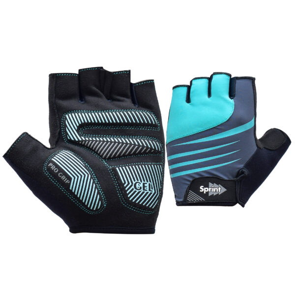 Art No : SS-418 </br>HALF FINGER CYCLING GLOVES