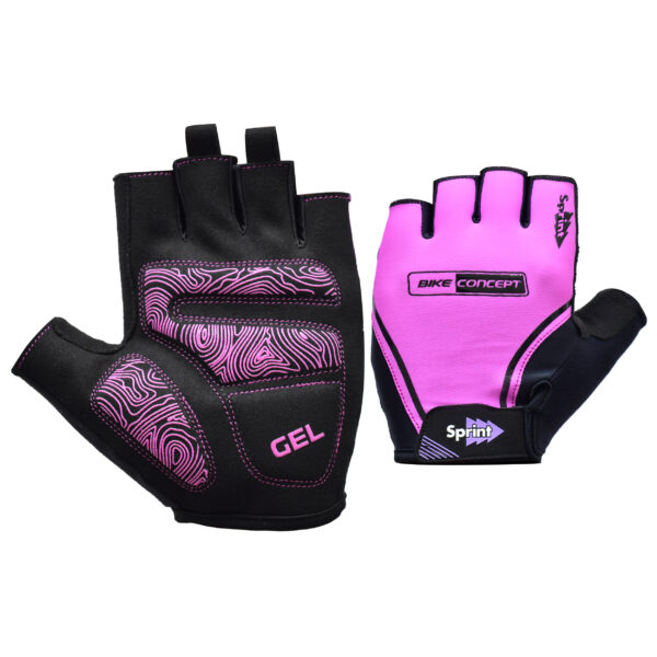Art No : SS-416 </br>HALF FINGER CYCLING GLOVES
