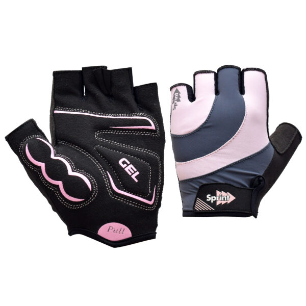 Art No : SS-409 </br>HALF FINGER CYCLING GLOVES