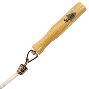 Art No : SS-5302 </br>Jump Rope with Spring Loaded Wooden Handles - Image 4